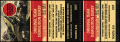 Demolition Derby Event Ticket
