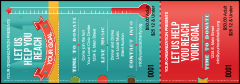 Fundraising Thermometer Event Ticket