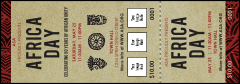African Theme Event Ticket
