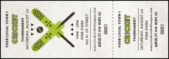 Cricket Event Ticket