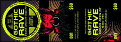 Goth Rave Event Ticket