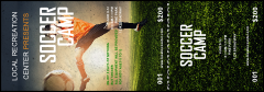 Soccer Camp Event Ticket