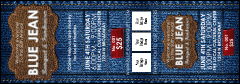 Blue Jeans Event Ticket