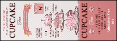 Cupcake Event Ticket