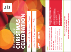 Holiday Lights Invitation