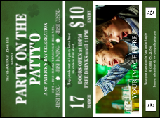 St. Patrick's Day Shamrock Invitation