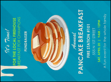 Pancake Breakfast Invitation