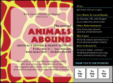 Animal Print Giraffe Invitation