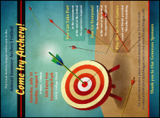 Archery Invitation