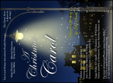 Christmas Carol Invitation