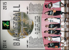 Basketball Schedule Invitation