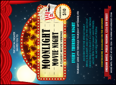 Movie Night Invitation