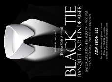 Black Tie Invitation