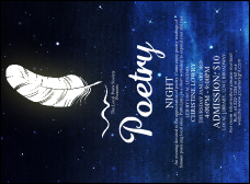 Poetry Quill Invitation
