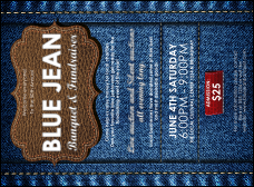 Blue Jeans Invitation