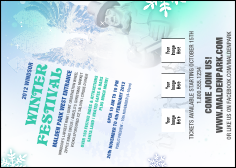 Winter Festival Postcard