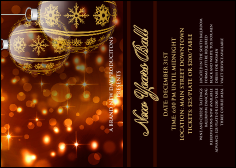 Golden Ornament Postcard