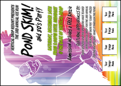 Snowboarding Postcard