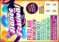 Disco Dance Postcard