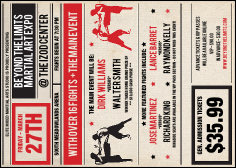 MMA Old School Postcard