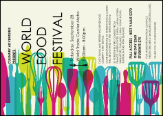 World Food Festival Postcard