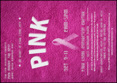 Breast Cancer Pink Ribbon Postcard