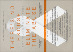 White Ribbon Postcard