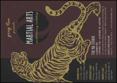 Martial Arts Postcard