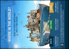 World Travel Postcard