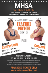 Wrestling Poster (Black)