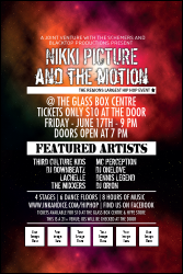 Galaxy Hip Hop Poster