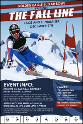 Ski Race Poster