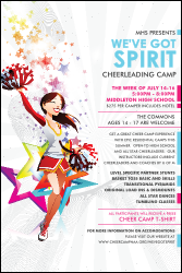 Cheerleading Spirit Poster