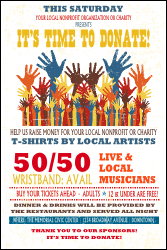 Fundraising Hands Poster