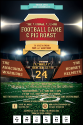 Football Lights Poster