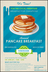Pancake Breakfast Poster