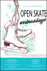 Ice Skating Poster