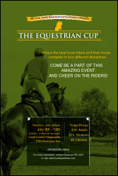 Equestrian Poster
