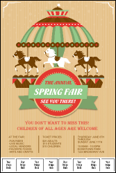 Merry Go Round Logo Poster