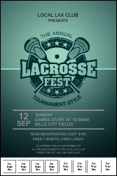 Lacrosse Poster Sponsor