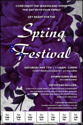 Spring Logo Poster