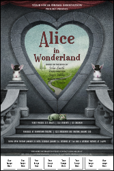 Alice in Wonderland Logo Poster