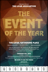 All Purpose Geometric Logo Poster