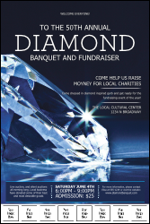 Diamond Logo Poster