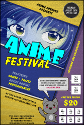 Anime Logo Poster