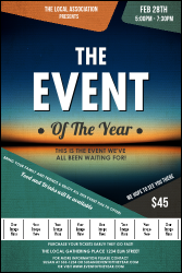 All Purpose Horizon Logo Poster