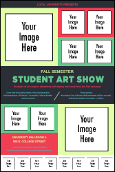 Image Upload Logo Poster