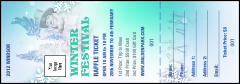 Winter Festival Raffle Ticket