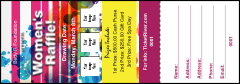 Women's Expo Abstract Raffle Ticket