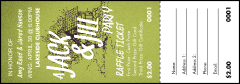 Jack and Jill Raffle Ticket
